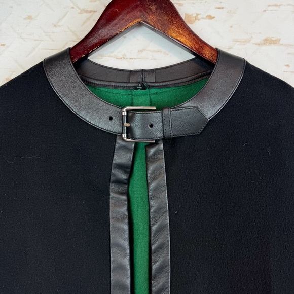 Ralph Lauren | Wool and Leather Coat, S - Picture 3 of 10